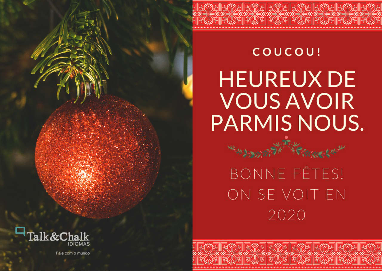 Bonnes fêtes de fin d'année - Talk and Chalk France