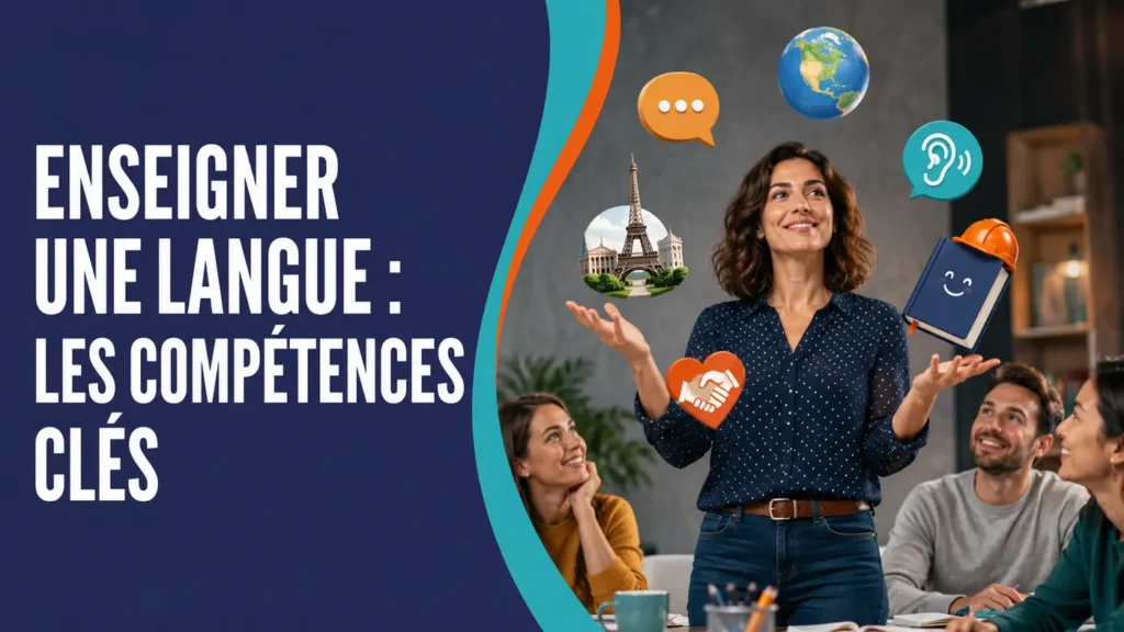 Enseigner une langue étrangère avec des compétences pédagogiques