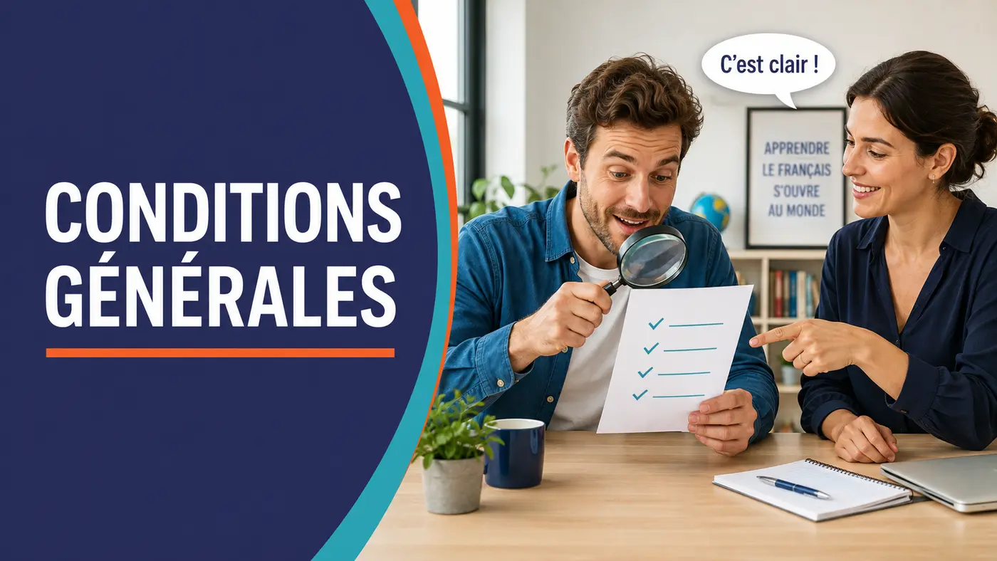 Conditions générales des cours de langues Talk and Chalk