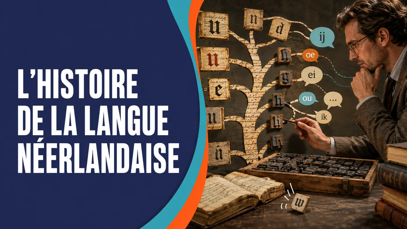 Histoire de la langue néerlandaise et manuscrits anciens