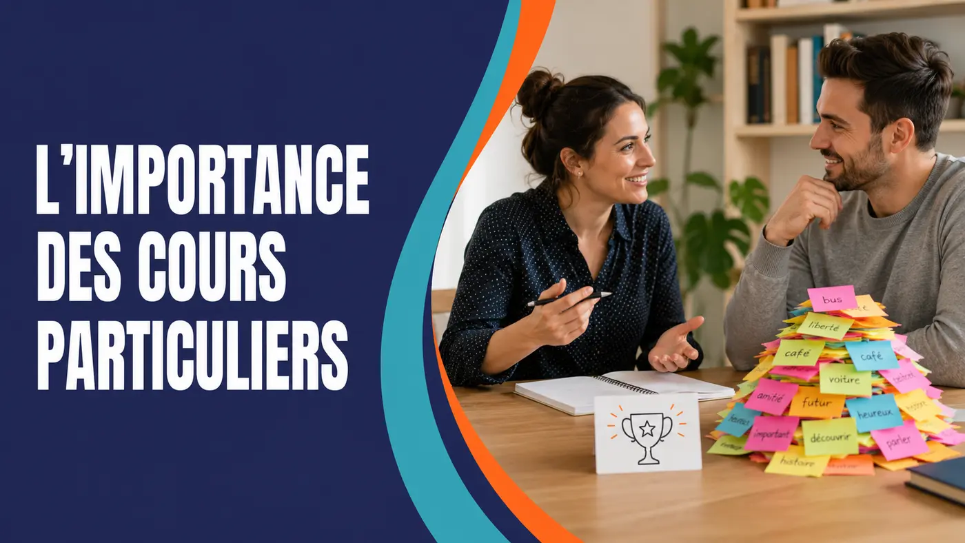 Cours particuliers de langues avec suivi personnalisé
