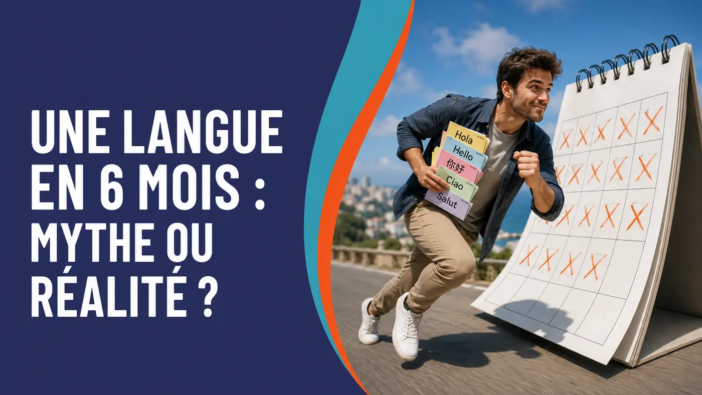 Apprendre une langue en 6 mois avec un plan réaliste
