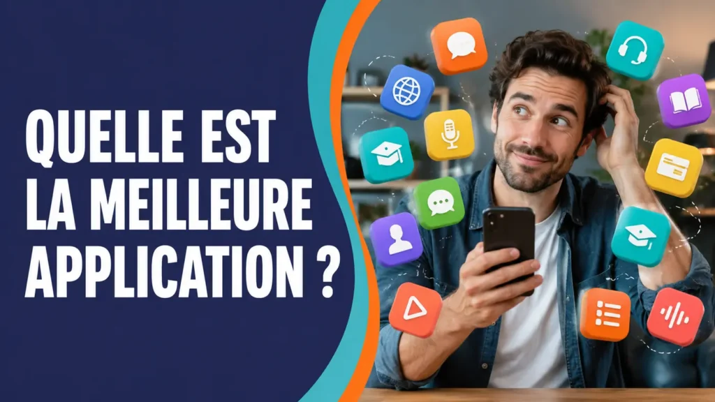 Meilleure application pour apprendre une langue selon son objectif