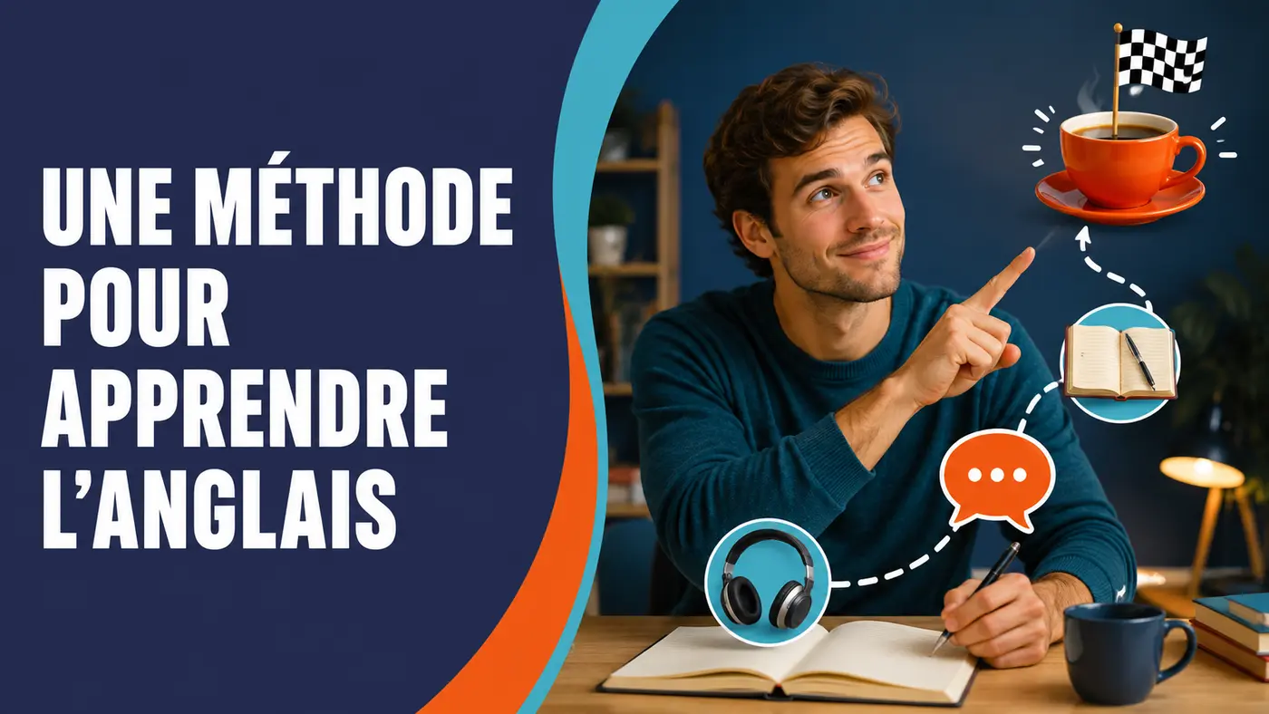 Méthode d’apprentissage de l’anglais avec pratique orale