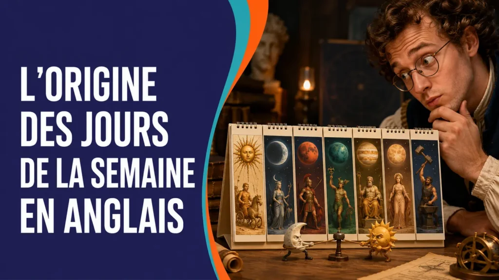 Jours de la semaine en anglais et leurs origines