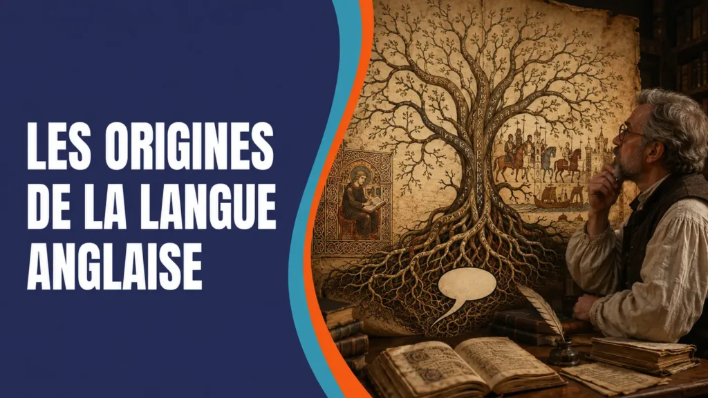 Origines de la langue anglaise et manuscrits anciens