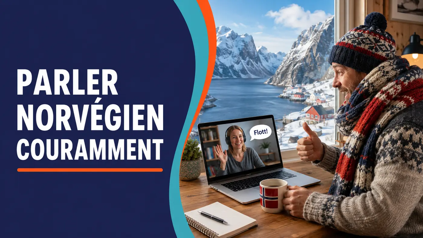 Parler norvégien couramment avec une méthode progressive