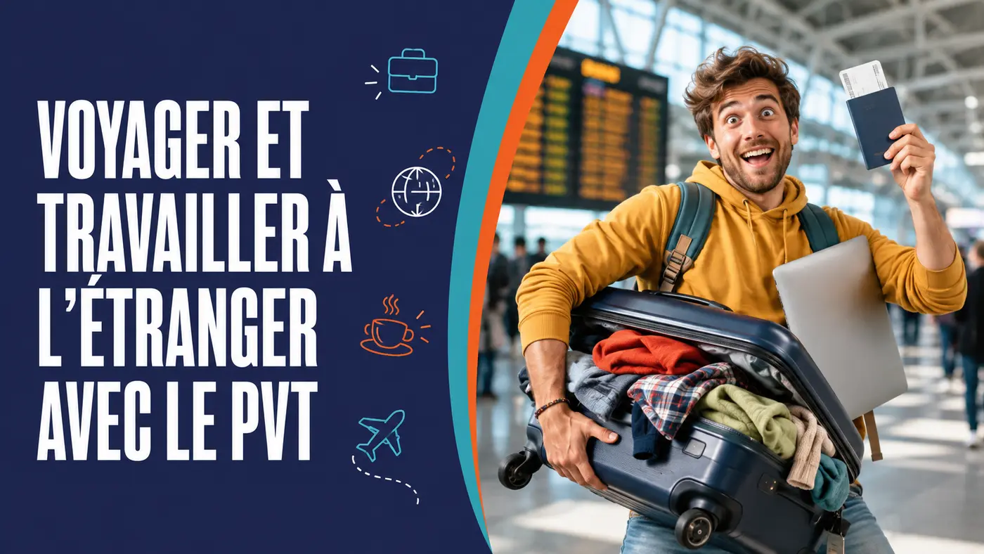 Voyager et travailler à l’étranger avec le PVT