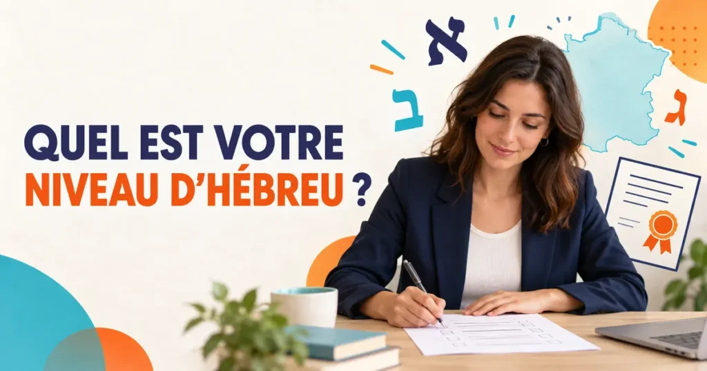 Quel est votre niveau d’hébreu ? Tests et justificatifs de niveau d’hébreu en France